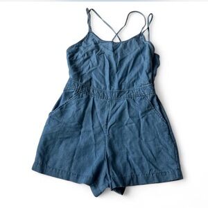 Loft Chambray Romper